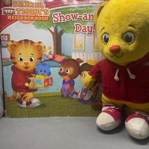 Plush Toy - Red and Yellow